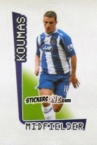 Cromo Koumas - Premier League Inglese 2007-2008 - Merlin