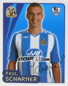 Sticker Paul Scharner - Premier League Inglese 2007-2008 n. 635 - Merlin