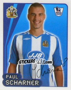 Figurina Paul Scharner - Premier League Inglese 2007-2008 - Merlin