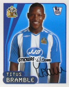 Sticker Titus Bramble - Premier League Inglese 2007-2008 - Merlin