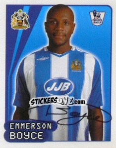 Figurina Emmerson Boyce - Premier League Inglese 2007-2008 - Merlin