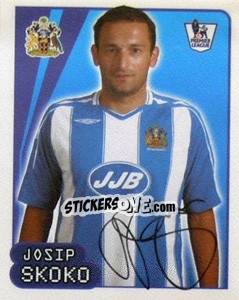 Figurina Josip Skoko - Premier League Inglese 2007-2008 - Merlin