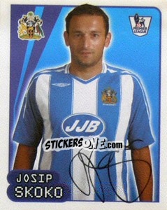 Sticker Josip Skoko - Premier League Inglese 2007-2008 n. 641 - Merlin