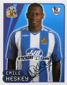 Figurina Emile Heskey - Premier League Inglese 2007-2008 - Merlin