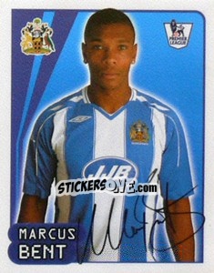 Figurina Marcus Bent - Premier League Inglese 2007-2008 - Merlin