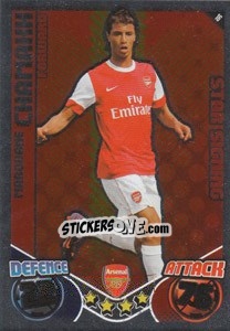 Sticker Marouane Chamakh - English Premier League 2010-2011. Match Attax n. 16 - Topps