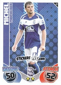 Sticker Michel - English Premier League 2010-2011. Match Attax n. 43 - Topps
