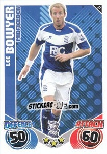 Sticker Lee Bowyer - English Premier League 2010-2011. Match Attax - Topps