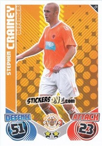 Cromo Stephen Crainey - English Premier League 2010-2011. Match Attax - Topps