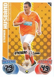 Cromo Stephen Husband - English Premier League 2010-2011. Match Attax - Topps