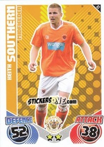 Sticker Keith Southern - English Premier League 2010-2011. Match Attax n. 83 - Topps