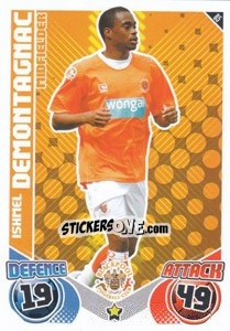 Sticker Ishmel Demontagnac - English Premier League 2010-2011. Match Attax n. 85 - Topps
