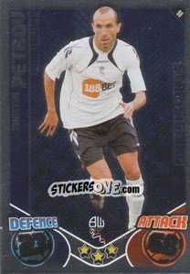 Sticker Martin Petrov - English Premier League 2010-2011. Match Attax - Topps