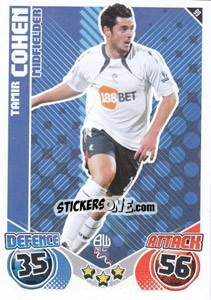Cromo Tamir Cohen - English Premier League 2010-2011. Match Attax - Topps