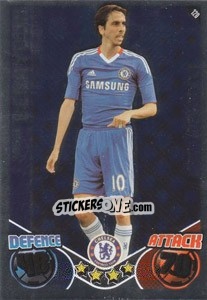 Sticker Yossi Benayoun - English Premier League 2010-2011. Match Attax - Topps