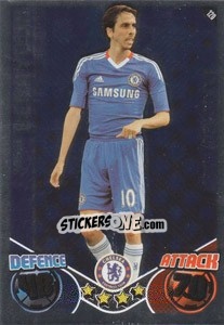 Sticker Yossi Benayoun - English Premier League 2010-2011. Match Attax n. 120 - Topps