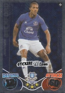 Figurina Jermaine Beckford - English Premier League 2010-2011. Match Attax n. 142 - Topps