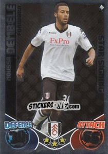 Sticker Mousa Dembele - English Premier League 2010-2011. Match Attax n. 160 - Topps