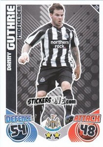 Sticker Danny Guthrie - English Premier League 2010-2011. Match Attax - Topps