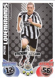 Sticker Peter Lovenkrands - English Premier League 2010-2011. Match Attax - Topps