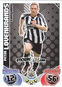 Cromo Peter Lovenkrands - English Premier League 2010-2011. Match Attax - Topps