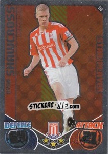 Sticker Ryan Shawcross - English Premier League 2010-2011. Match Attax n. 240 - Topps