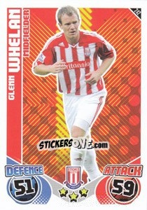 Sticker Glenn Whelan - English Premier League 2010-2011. Match Attax - Topps
