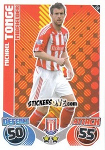 Cromo Michael Tonge - English Premier League 2010-2011. Match Attax - Topps