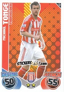 Sticker Michael Tonge - English Premier League 2010-2011. Match Attax n. 248 - Topps