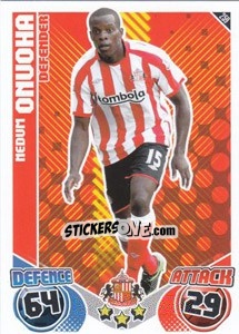 Sticker Nedum Onuoha - English Premier League 2010-2011. Match Attax - Topps