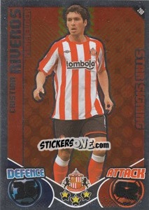 Sticker Cristian Riveros - English Premier League 2010-2011. Match Attax n. 260 - Topps