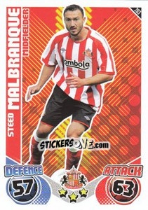 Cromo Steed Malbranque - English Premier League 2010-2011. Match Attax - Topps