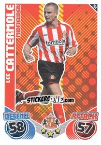 Sticker Lee Cattermole - English Premier League 2010-2011. Match Attax - Topps