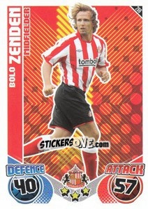 Sticker Bolo Zenden - English Premier League 2010-2011. Match Attax - Topps