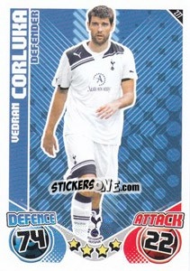 Cromo Vedran Corluka - English Premier League 2010-2011. Match Attax - Topps