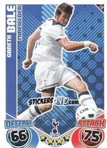 Cromo Gareth Bale - English Premier League 2010-2011. Match Attax - Topps