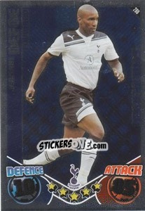 Sticker Jermain Defoe - English Premier League 2010-2011. Match Attax n. 288 - Topps