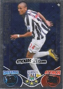 Cromo Peter Odemwingie - English Premier League 2010-2011. Match Attax - Topps