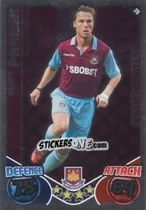 Sticker Scott Parker - English Premier League 2010-2011. Match Attax n. 318 - Topps