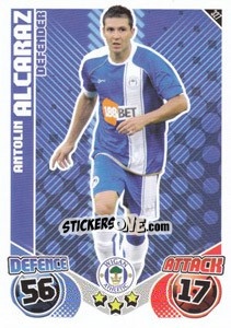 Sticker Antolin Alcaraz - English Premier League 2010-2011. Match Attax - Topps
