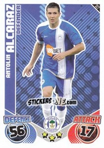 Sticker Antolin Alcaraz - English Premier League 2010-2011. Match Attax n. 327 - Topps