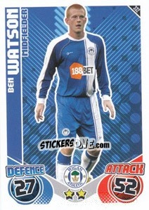 Sticker Ben Watson - English Premier League 2010-2011. Match Attax - Topps