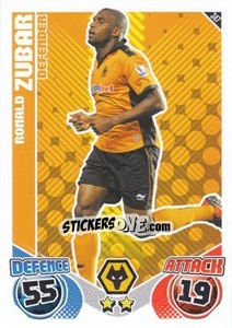 Cromo Ronald Zubar - English Premier League 2010-2011. Match Attax - Topps