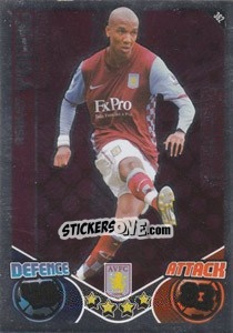Cromo Ashley Young - English Premier League 2010-2011. Match Attax - Topps