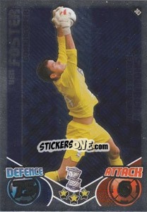 Sticker Ben Foster - English Premier League 2010-2011. Match Attax n. 363 - Topps