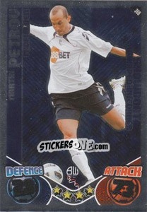 Sticker Martin Petrov - English Premier League 2010-2011. Match Attax - Topps