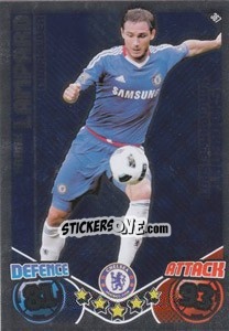 Sticker Frank Lampard - English Premier League 2010-2011. Match Attax n. 367 - Topps
