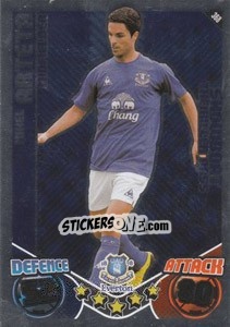 Sticker Mikel Arteta - English Premier League 2010-2011. Match Attax n. 368 - Topps
