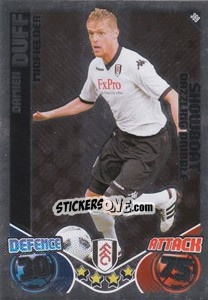 Figurina Damien Duff - English Premier League 2010-2011. Match Attax - Topps