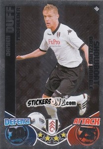 Cromo Damien Duff - English Premier League 2010-2011. Match Attax - Topps